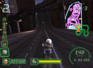 820694-crazy-frog-racer-windows-screenshot-mine-ahead.jpg