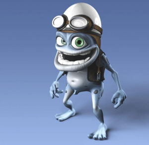 Flying Crazy Frog